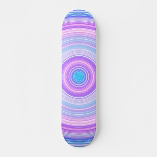 Pastel Snoep gekleurd Persoonlijk Skateboard (Voorkant)