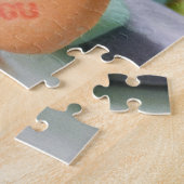 pastel snoep harten Valentijnsdag puzzle gift Legpuzzel (Zijkant)