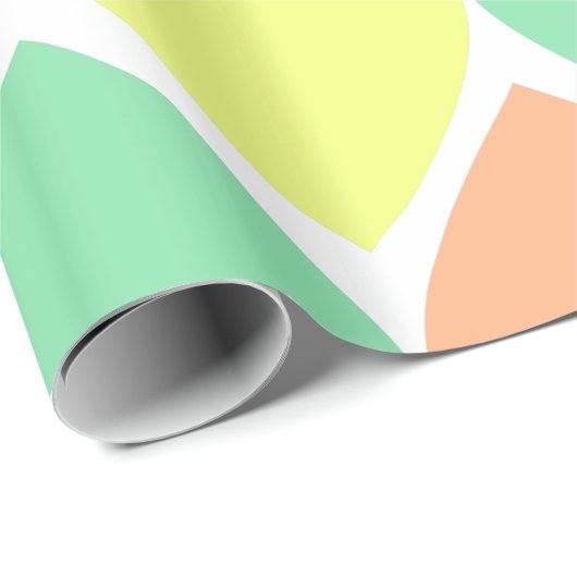 Pastel Snoep Valentijn Hart Cadeaupapier (Rol Hoek)