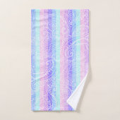 Pastel Snoep wervelingen | Gestreept zacht fantasi Bad Handdoek (Handdoek)