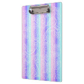 Pastel Snoep wervelingen | Gestreept zacht fantasi Klembord (Links)