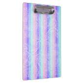 Pastel Snoep wervelingen | Gestreept zacht fantasi Klembord (Rechts)