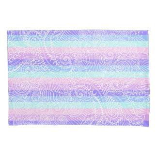 Pastel Snoep wervelingen | Gestreept zacht fantasi Kussensloop