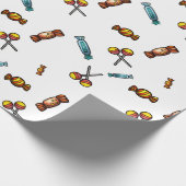Pastel Snoepjes Cadeaupapier (Hoek)