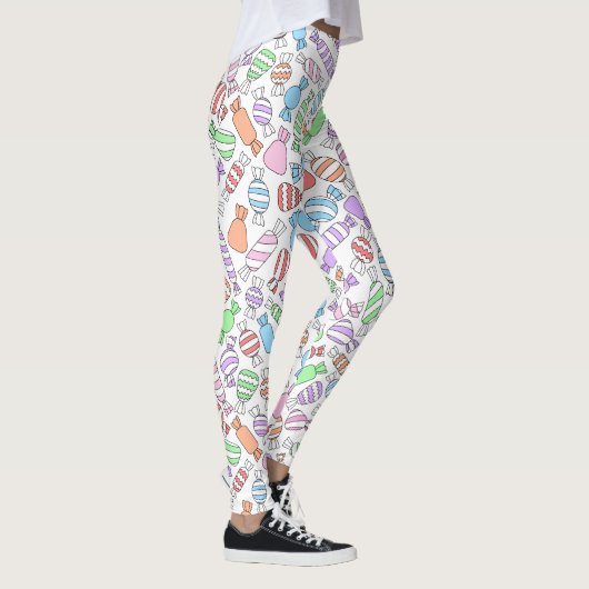 Pastel-Snoepjes Leggings (Rechts)