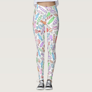 Pastel-Snoepjes Leggings