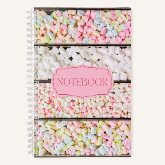  pastel Snoepjes schattig Notitieboek (Voorkant)