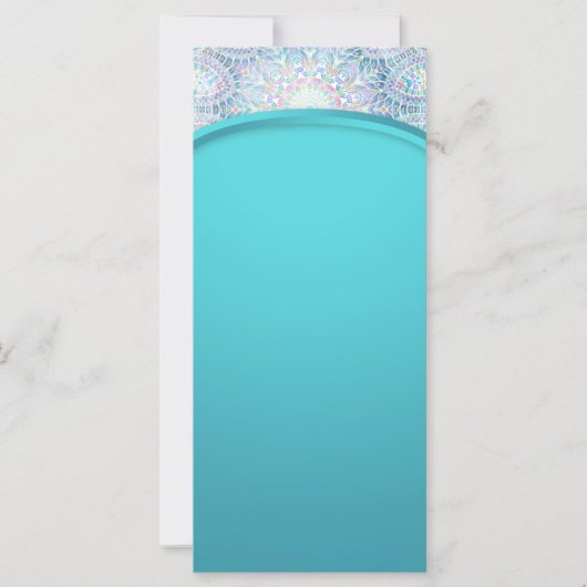 Pastel Snowflake Mandala (Voorkant)