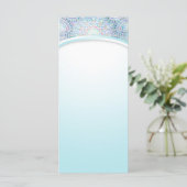 Pastel Snowflake Mandala (Staand voorkant)