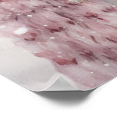 Pastel Snowman-Poster Poster (Hoek)