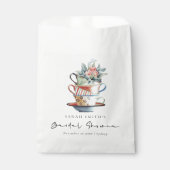 Pastel Soft Stapelde Cups Vrijgezellenfeest Tea Pa Bedankzakje (Voorkant)