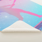 Pastel Softball Sherpa Blanket Deken (3/4)