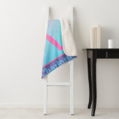 Pastel Softball Sherpa Blanket Sherpa Deken (In situ)