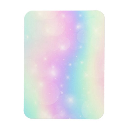 Pastel Sparkles Magnet Magneet (Verticaal)