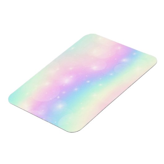 Pastel Sparkles Magnet Magneet (Linkerzijde)