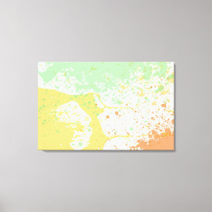 Pastel Spat Canvasprint Canvas Afdruk