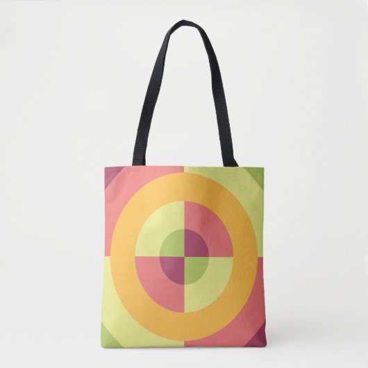 Pastel Spectrum Tote Bag (Voorkant)