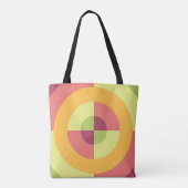 Pastel Spectrum Tote Bag (Achterkant)