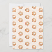 Pastel Speelse Kerst Cookie Exchange Party Kaart (Achterkant)