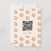 Pastel Speelse Kerst Cookie Exchange Party Save The Date (Achterkant)