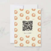 Pastel Speelse Kerst Koek Uitwisseling Feestje Save The Date (Achterkant)
