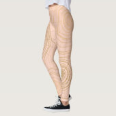 Pastel spinnenweb: Halloweenpatroon. Leggings (Links)