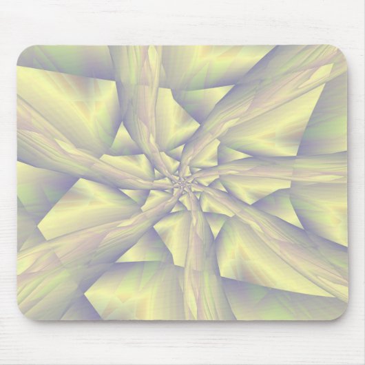 Pastel Spiral Arms Mousepad Muismat (Voorkant)