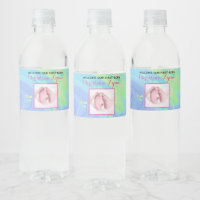 Pastel Spiral Welcome Baby Birth "Sip & See" Party