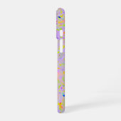 Pastel Splash Art iPhone 16 Hoesje (Linkerkant)