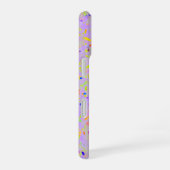 Pastel Splash Art iPhone 16 Hoesje (Rechterkant)