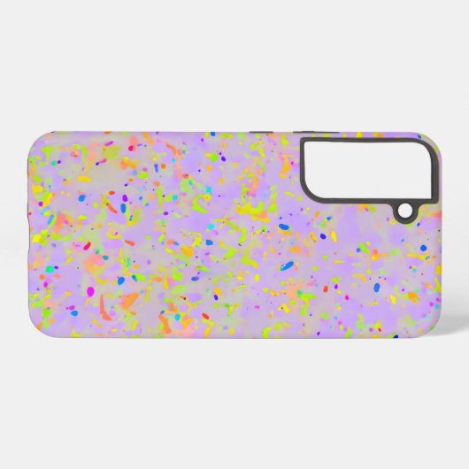 Pastel Splash Art Samsung Galaxy Hoesje (Achterkant horizontaal)