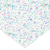 Pastel Splatter Confetti Print Medium Tafelloper (Hoek)