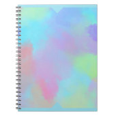 Pastel Splatter Pattern Notebook Notitieboek (Voorkant)