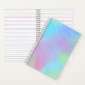 Pastel Splatter Pattern Notebook Notitieboek (Binnen)