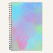 Pastel Splatter Pattern Notebook Notitieboek (Voorkant)