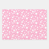 Pastel Spots Wrapping Paper Sheet Set (Voorkant)