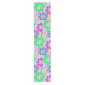 Pastel Spring Blossoms Korte Tafelloper (Voorkant)