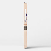 Pastel Spring Branch: geruit raster Case-Mate iPhone Case (Achterkant / Links)