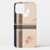 Pastel Spring Branch: geruit  raster Case-Mate iPhone Case (Achterkant)