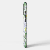 Pastel Spring Floral Monogram Case-Mate iPhone Case (Achterkant / Links)