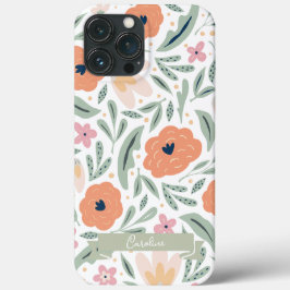 Pastel Spring Floral Pattern Case-Mate iPhone Case