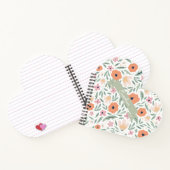Pastel Spring Floral Pattern Notitieboek (Binnen)