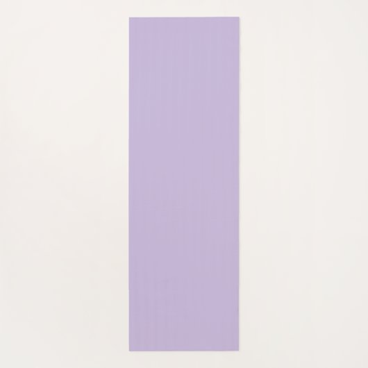 Pastel Spring Flowers with Script Name Yogamat (Achterkant)