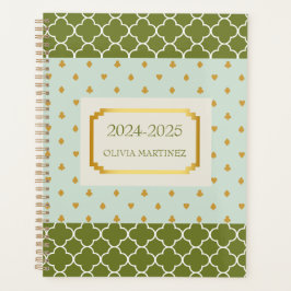 Pastel Spring Geometrische Gepersonaliseerde Plann Planner