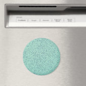 Pastel Spring Green Concrete Textuur Magneet (Insitu (Vaatwasser))