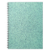 Pastel Spring Green Concrete Textuur Notitieboek (Voorkant)