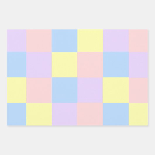 Pastel Spring Inpakpapier Vel (Voorkant)