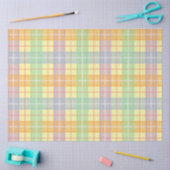 Pastel Spring Plaid  Tissuepapier (Craft)