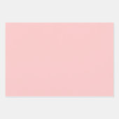 Pastel Spring – roze, geel, groen inpakpapier Vel (Voorkant)