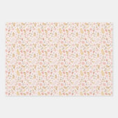 Pastel Spring Wildflower Inpakpapier Vel (Voorkant)